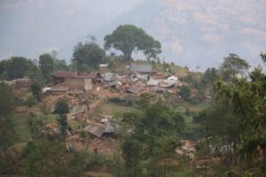 Waiting for help: one of many villages hit hard in Sindupalchowk