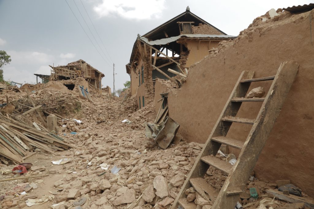 ...and after the earthquake.