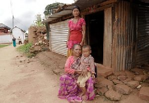 USD 4,4 billion was officially available to the NRA by late June: another family waiting for money to rebuild