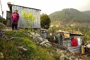 "Tin shelters seem to be the wrong choice as they are not at all good especially for the winter season." Ramji Shrestha.
