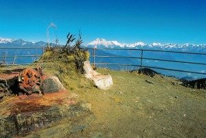 View from the temple above Kuri Village