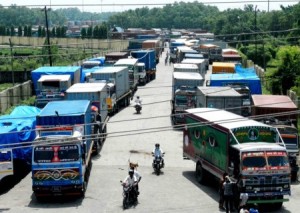 Trucks stranded at Birgunj border point on Delhi's orders officially due to the continuing unrest over the constitution: will local elections be stranded too?